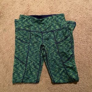 Full length athletic leggings